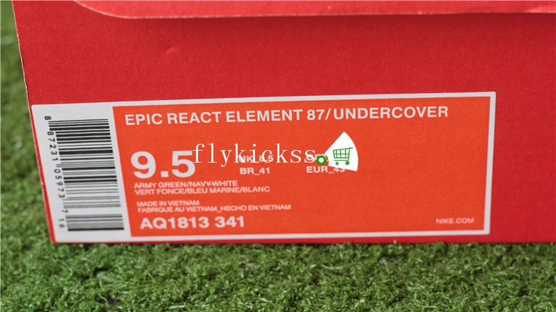Undercover x Nike React Element 87 Navy White